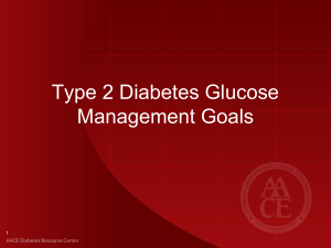 Type 2 Diabetes Management Goals