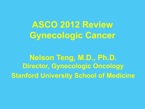 ASCO 2012 Review: Gynecologic Cancer