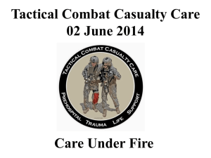 Care Under Fire - Journal of Special Operations Medicine