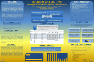 poster objectives - University of Michigan Health System