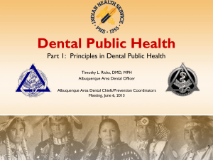 Dental Public Health
