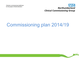 (Attachment: 4)Presentation - Northumberland County Council