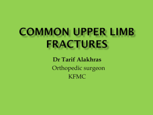uper limb fracture