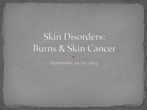 Burns & Skin Cancer