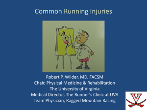 Dr Robert Wilder 2114 - Richmond Endurance Athlete Symposium