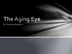 The Aging Eye - Nebraska Optometric Association