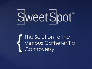 Sweet Spot™ presentation - AVA 2013 - sweetspot