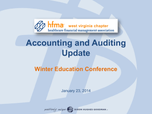 Norman Mosrie Accounting and Auditing Update