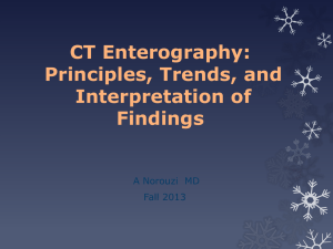 CT Enterography: Principles, Trends, and Interpretation of Findings