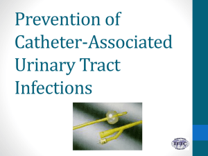 Urinary Tract Infections - International Federation of Infection Control