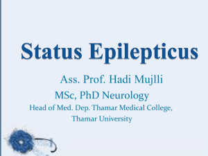 Status epilepticus