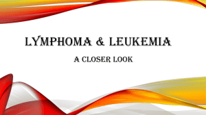 Lymphoma and Leukemia: A Closer Look