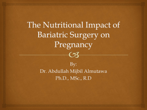 Nutritional Risks After Surgery - obgynkw