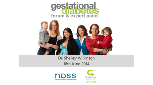 Dr Shelley Wilkinson - Diabetes Queensland