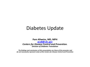 Number with Diabetes - National Center for Health in Public Housing