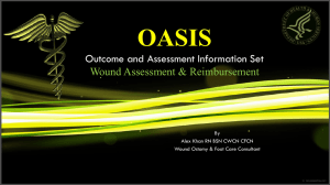OASIS - WOUND CARE NURSING SPECIALTY