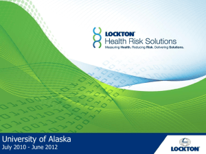 Reporting Data Analytics - University of Alaska Southeast