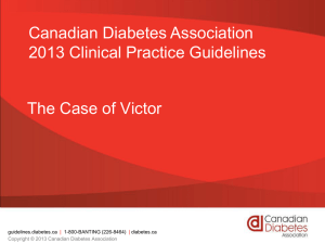 2013 - Canadian Diabetes Association