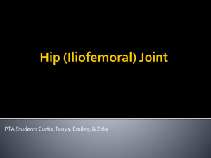 PTA Hip Presentation