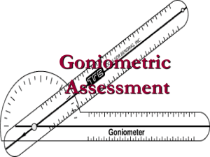 Goniometric Assessment