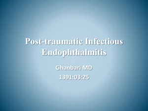 Post-traumatic-Infectious