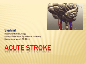 Mangemen Stroke Akut