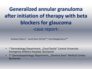 Generalized annular granuloma after initiation of therapy