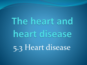 (atheroma) Coronary heart disease