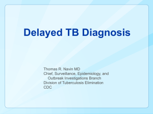 Delayed TB Diagnosis
