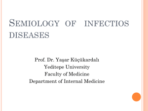 Infection - Yeditepe University