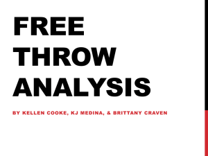 Free Throw Analysis