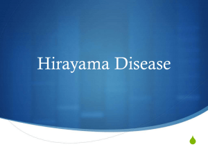 Hirayama Disease (NXPowerLite)