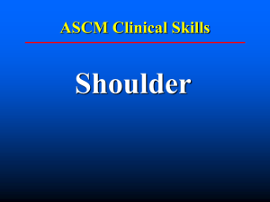 ASCM - Shoulder