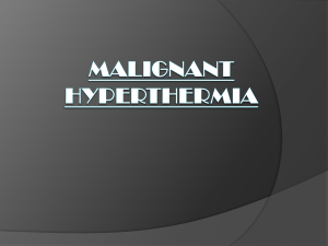 malignant hyperthermia 2