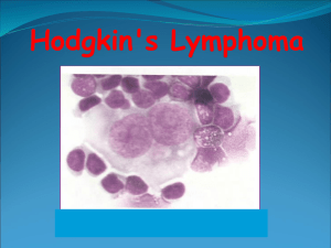 Introduction,Classification,Hodgkin`s lymphoma