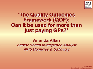 Can it be used for more than just paying GPs?
