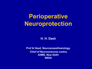 Brain protection - sri sathya sai institute of higher medical sciences