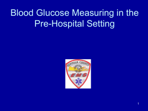 Glucometry Powerpoint