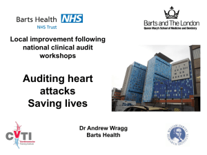 Dr Andrew Wragg Auditing heart attacks saving lives