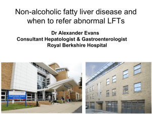 Non Alcoholic Fatty Liver Disease Presentation