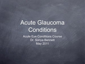 Acute Eye Conditions Course