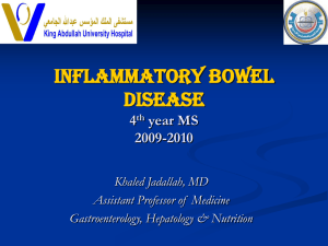 Epidemiology of IBD