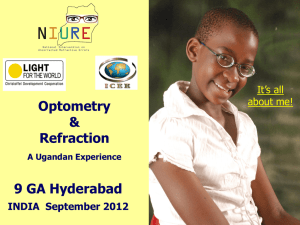 Mr Wolfgang Gindorfer_Optometry & Refraction A Ugandan