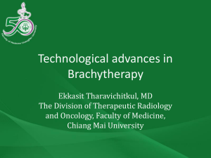 Research developments in brachytherapy