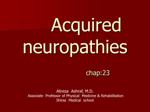 Acquired Neuropathy