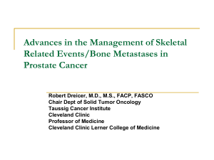 Advances in the management of skeletal related events
