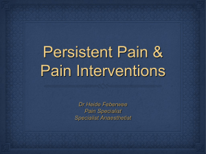 Dr Heide Feberwee Pain specialist