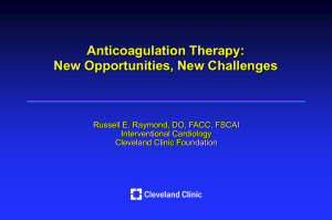 Anticoagulants - American Osteopathic Association