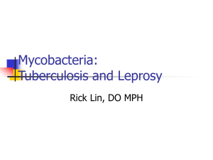 Tuberculosis and Leprosy