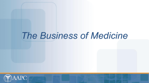 The Business of Medicine - Network Learning Institute
